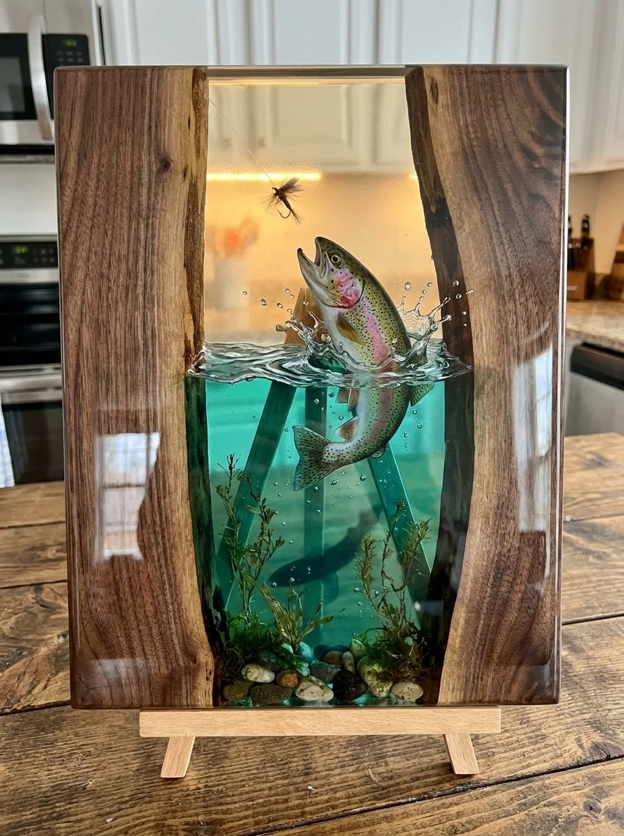 Fishing Resin Cutting Board Collection!